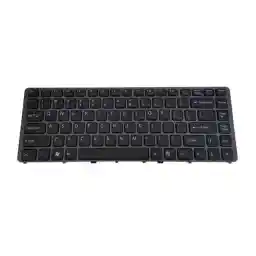 کیبرد لپ تاپ سونی VGN-NW مشکی-با فریم بادمجانی Keyboard Laptop Sony VGN-NW_Black