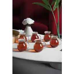 Perotti Üsküdar 6'lı Borosilikat 200 ml Çay Bardağı