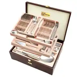 سرویس قاشق و چنگال 143 پارچه 24 نفره کد A-01