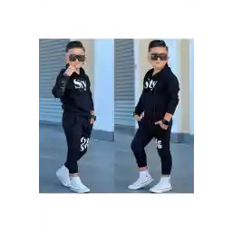 ixoskids club کت و شلوار پسرانه کلاهدار Sty Minah-07080002