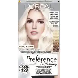 L'Oréal Préférence Le Blonding Ontkleuring Ultra Platinum - بلوند پلاتین
