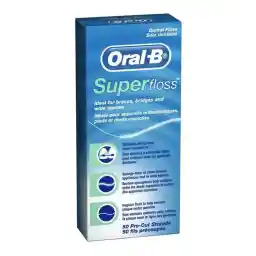 نخ دندان اورال بی Oral B مدل Super Floss نخ دندان اورال بی Oral B مدل Super Floss