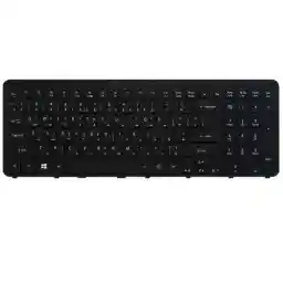 کیبرد لپ تاپ ایسر Aspire V5-571 مشکی با فریم-به همراه کلید پاور Keyboard Laptop Acer Aspire V5-571-Black