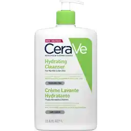 CeraVe - Hydrating Cleanser - کرم پاک کننده - پوست معمولی تا خشک - 1000ml - کرم پاک کننده آبرسان -