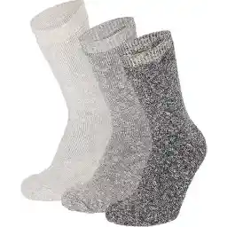 Apollo - Badstof sokken heren - Navy blauw - Maat 42/47 - 3-Pak - Sokken heren - Warme sokken heren - Wintersokken heren - Sokken heren 43 46