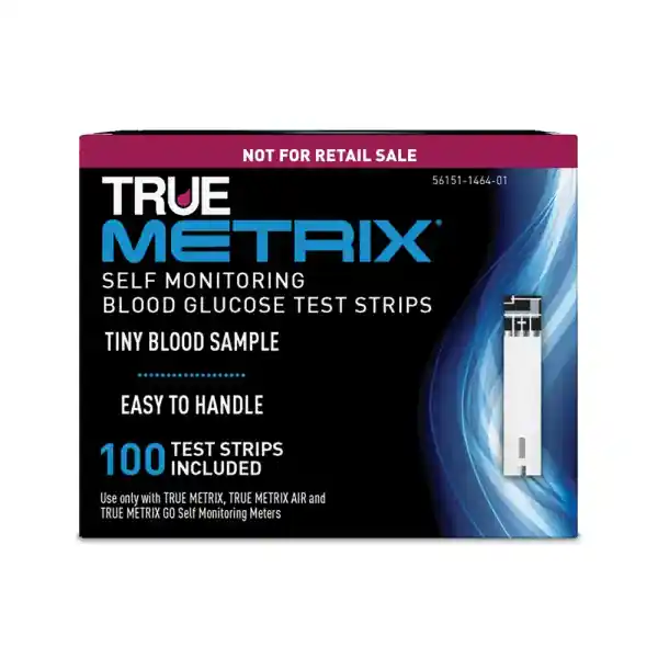 TRUE METRIX Blood Glucose Test Strips 100ct (100 Test Strips)