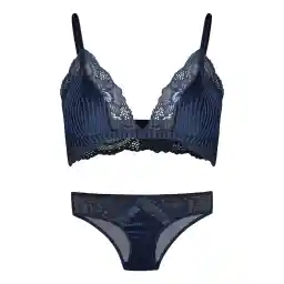 ست شورت و سوتین زنانه ان بی بی مدل 4641 رنگ سرمه ای
