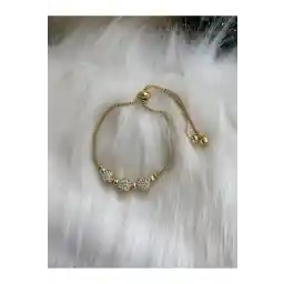 دستبند رنگی اورجینال با روکش طلا jackferrero