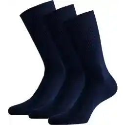 Apollo - Modal antipress sokken - Marine blauw - Maat 43/46 - Diabetes sokken - Naadloze sokken - Diabetes sokken heren - Sokken zonder elastiek