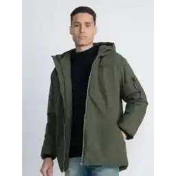 صنایع بنزین - کاپشن پارکی مردانه سنت چارلز - سبز - سایز M