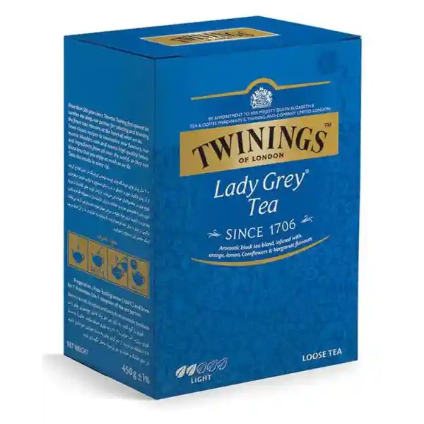 چای سیاه لیدی گری 450 گرمی توینینگز