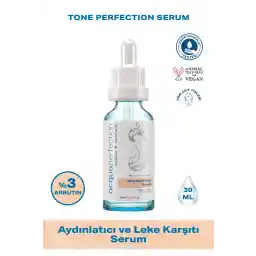 سرم آربوتین یکسان کننده رنگ پوست (3% آربوتین، نیاسینامید) 30 میلی لیتر روشن کننده و ضد تیرگی آکوا پرفکشن