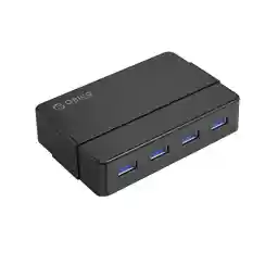 هاب 4 پورت USB3.0 با آداپتور ORICO H4928-U3-V1 4 port USB3.0 hub with ORICO H4928-U3-V1 adapter