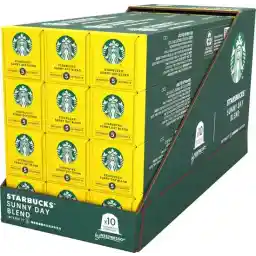 کپسول Starbucks توسط Nespresso Sunny Day Blend - 12 جعبه 10 فنجان قهوه