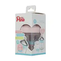 شیشه شیر پینو بیبی مدل Natural sense کد M 0-6 ظرفیت 150 میلی لیتر