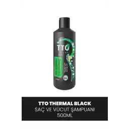 شامپو مو و بدن Tto 400 + 100 میلی لیتر مشکی (روغن درخت چای / روغن درخت چای)