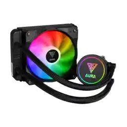 خنک کننده مایع پردازنده گیم دیاس مدل Gamedias AURA GL120 Gamedias AURA GL120 RGB CPU Liquid Cooler