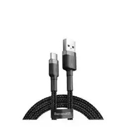 کابل Type C فست شارژ بیسوس Baseus Cafule CATKLF-BG1 QC 3.0 طول 1 متر توان 3 آمپر Baseus Cafule CATKLF-BG1 QC 3.0