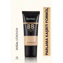 Flormar Mat Bitişli Bb Krem - Mattifying Bb Cream - 002 Fair/light - 8690604535170