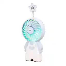 پنکه شارژی رومیزی طرح آدمک Dummy design desktop rechargeable fan