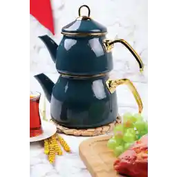 Bambum Sultani - Çaydanlık Takımı Nane Yeşil