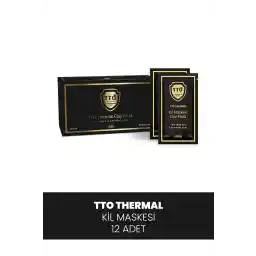 jeomed Tto Clay Mask 12 عدد (روغن درخت چای روغن درخت چای)