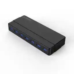 هاب 7 پورت USB3.0 با آداپتور ORICO H7928-U3-V1 7-port USB3.0 hub with ORICO H7928-U3-V1 adapter