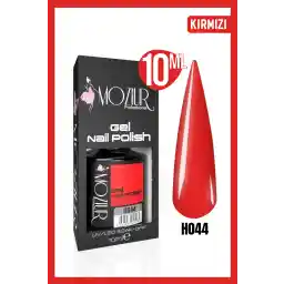 لاک ناخن دائمی MOZIUR H044 (قرمز) UV LED 10ml