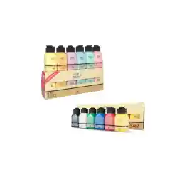 Artdeco 6 Pastel 6 Canlı Renk Akrilik Boya 12*75 ml Set