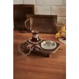 Perotti Girona 6'lı Cam Çay Tabağı