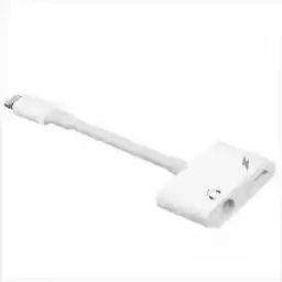 مبدل لایتنینگ اتصال همزمان جک 3/5میلیمتر و شارژر Lightning jack 3.5 and charger