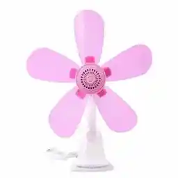 پنکه 5 پر برقی گیره دار دورتند کد 1007 Fan