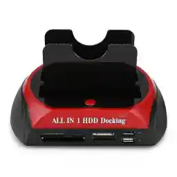 داک هارد 2٫5 و 3٫5 با رم ریدر ALL IN 1 HDD DOCKING