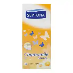 پد بهداشتی روزانه نازک کامومیل مدل نرمال 20عددی سپتونا
