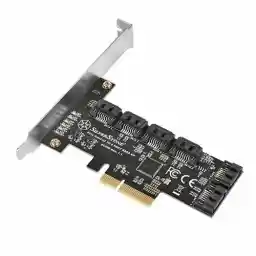 مبدل PCIe به SATA سیلورستون ECS06 SilverStone SST-ECS06 PCIe To SATA Converter