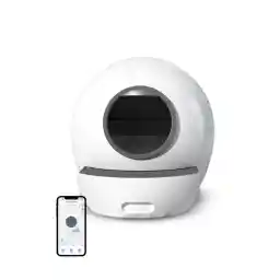 NEUTRON Akıllı Kedi Tuvaleti, Uv Işını Ile Bakterileri Öldürme, Koku Geçirmez - Uygulama Üzerinden Kontrol