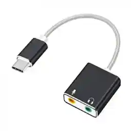 کارت صدا با کابل Voice7.1 Type-C Sound card with Voice7.1 Type-C cable