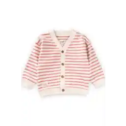 Cigit Çizgili Hırka 2-10 Yaş Somon