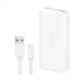 پاوربانک شیائومی مدل Redmi PB200LZM ظرفیت 20000 میلی آمپرساعت به همراه کابل تبدیل microUSB پاوربانک شیائومی مدل Redmi PB200LZM ظرفیت 20000 میلی آمپرساعت به همراه کابل تبدیل microUSB