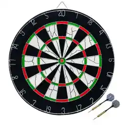 تخته دارت سوزنی 18 اینچ دلوکس BL-18012 میله ای | مشکی