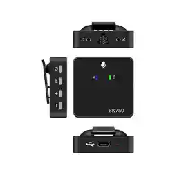 میکروفون یقه ای بی سیم مدل SK750 Z2 SK750 Z2 wireless collar microphone