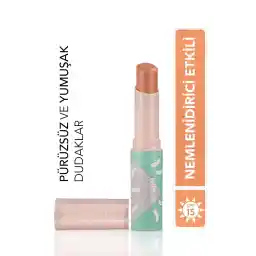 مرطوب کننده لب رنگی فلورمار با کره شی و کاکائو (H. WALNUT) - بالم لب - 004 - 8690604555390