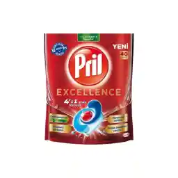 Pril Excellence 40 Tablet - Güçlü Bulaşık Makinesi Performansı