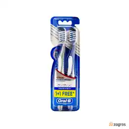 مسواک اورال بی مدل Pro-Expert All in One با برس متوسط بسته 2 عددی