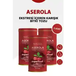 Narcissa 3 Pieces - پودر گیاهی مخلوط حاوی عصاره آسرولا