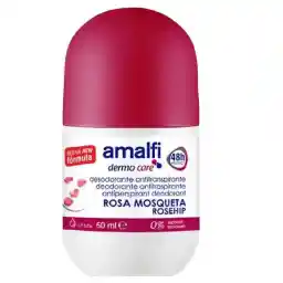 رول دئودورانت زنانه آمالفی مدل Rosehip حجم 50 میل