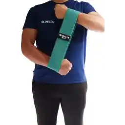 Delta Orta Sert Squat Bant Pilates Fitness Kalça Egzersizi Direnç Bandı Lastiği (Uç Kısmı Kapalı)