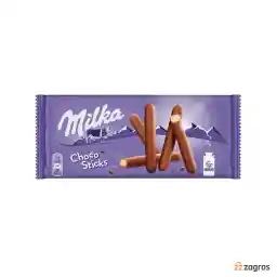 بیسکویت مدادی شوکو استیکس میلکا وزن 112 گرم