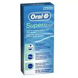 نخ دندان اورال بی مدل Super Floss حاوی عصاره نعنا نخ دندان اورال بی مدل Super Floss حاوی عصاره نعنا