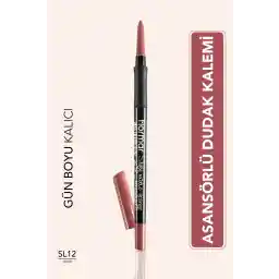 Flormar Suya Dayanıklı Asansörlü Dudak Kalemi (Nude) - Stylematic Lipliner - SL12 - 8690604497089